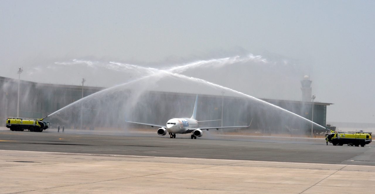 water salute aeroplannero