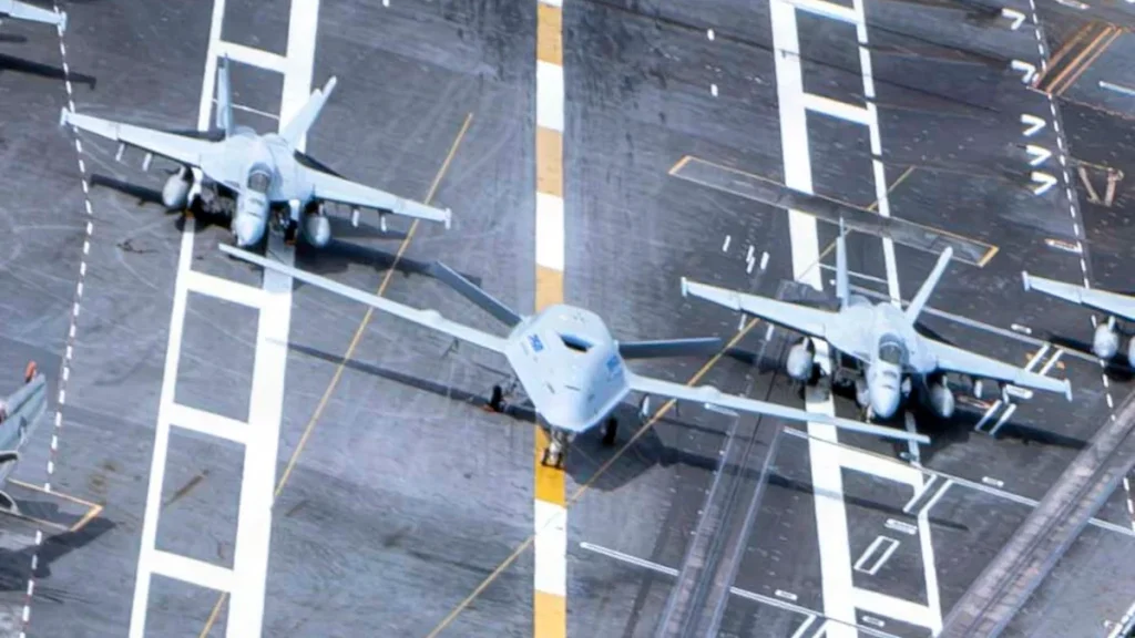 MQ 25 Stingray Tanker Drone