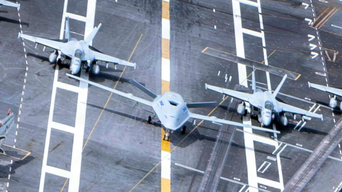MQ 25 Stingray Tanker Drone