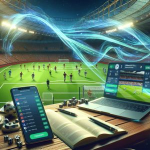 football online betting concept image
