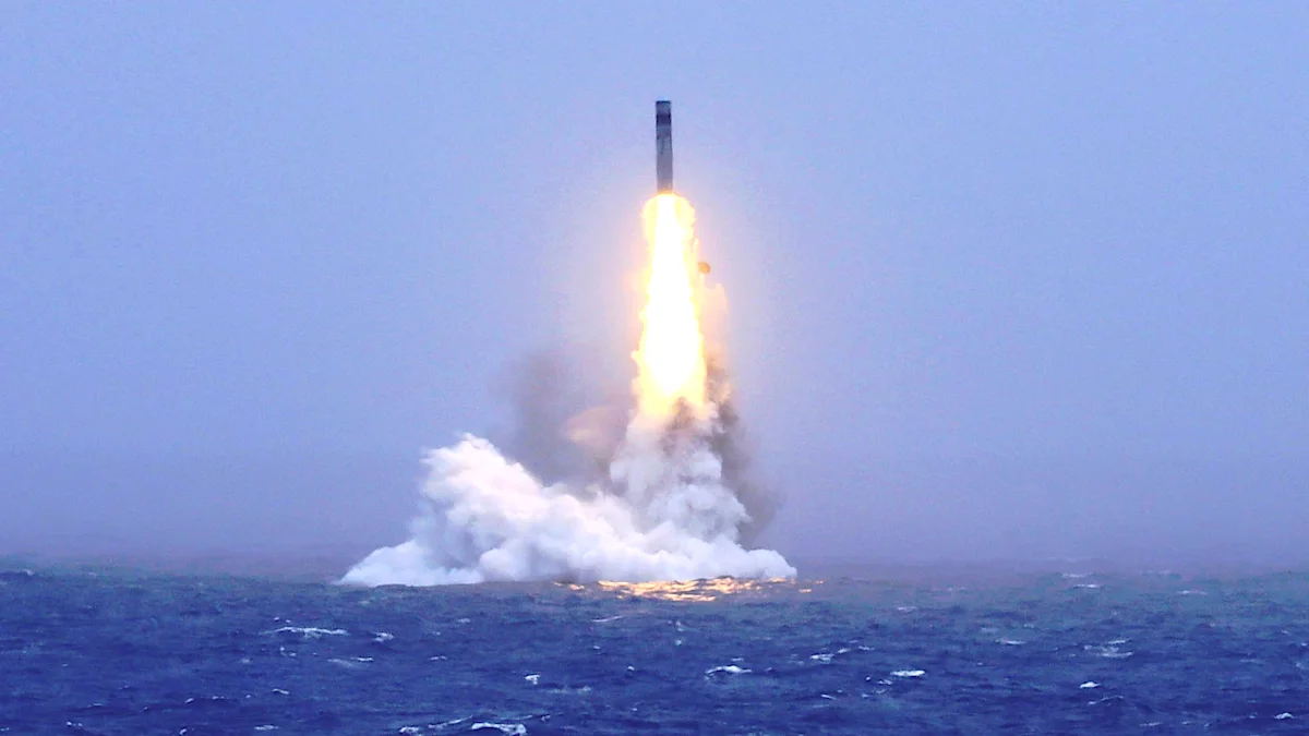 China has fired a submarine launched ballistic missile